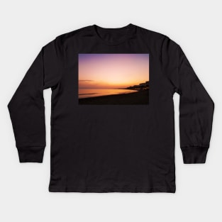 Sunset Beach Kids Long Sleeve T-Shirt